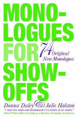 Monologues for show-offs cover image