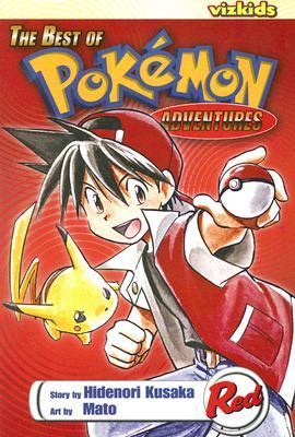 The best of  Pokémon adventures. Red cover image
