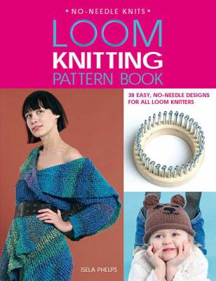 Loom knitting pattern book cover image