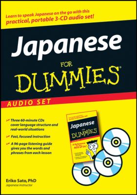 Japanese for dummies audio set cover image