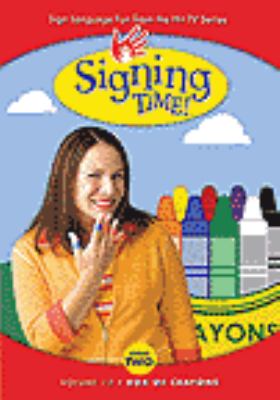 Signing time. Series two, vol. 12. Box of crayons cover image