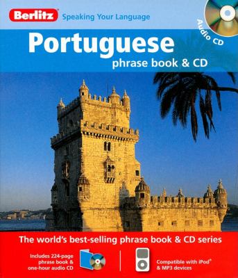 Portuguese phrase book & CD cover image