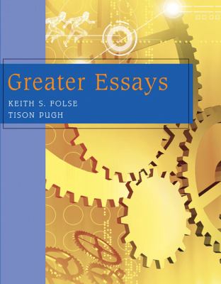 Greater essays cover image