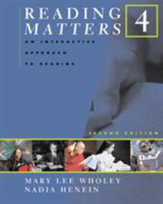 Reading matters 4 : an interactive approach to reading  cover image cdn