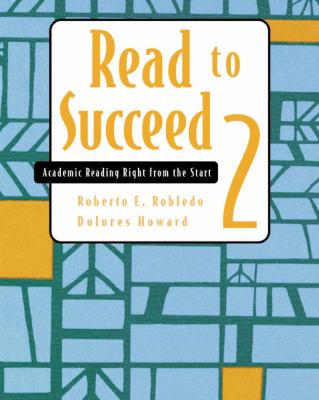 Read to succeed 2  : academic reading right from the start cover image