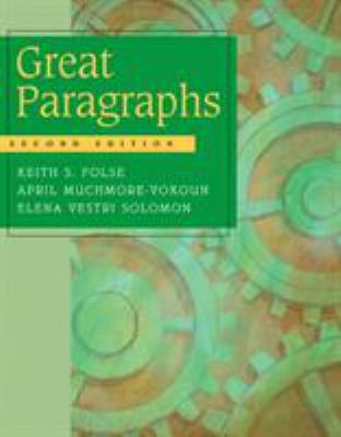 Great paragraphs : an introduction to writing paragraphs cover image