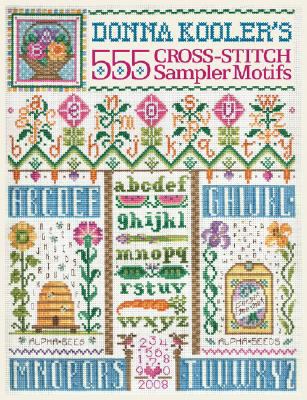 Donna Kooler's 555 cross-stitch sampler motifs cover image