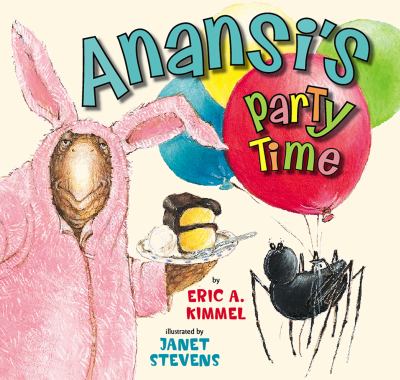Anansi's party time cover image