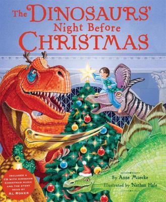 The dinosaurs' night before Christmas cover image