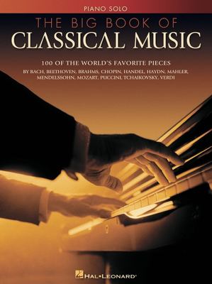 The big book of classical music piano solo cover image