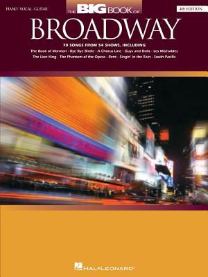 The big book of Broadway piano, vocal, guitar cover image