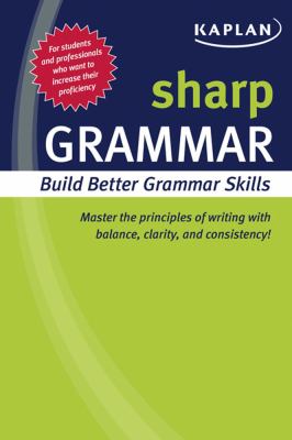 Sharp grammar : building better grammar skills cover image