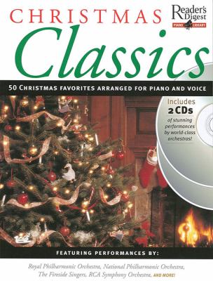 Christmas classics 50 Christmas favorites arranged for piano and voice cover image