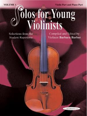 Solos for young violinists selections from the student repertoire : violin part and piano accompaniment cover image