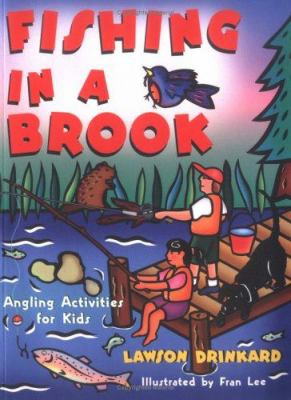 Fishing in a brook : angling activities for kids cover image