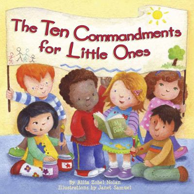 The ten commandments for little ones cover image