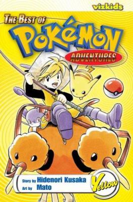 The best of Pokemon adventures, Yellow cover image