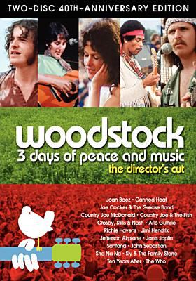 Woodstock 3 days of peace and music cover image