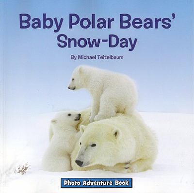 Baby polar bears' snow-day cover image