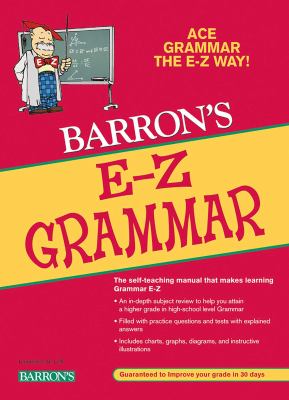 Barron's E-Z grammar cover image