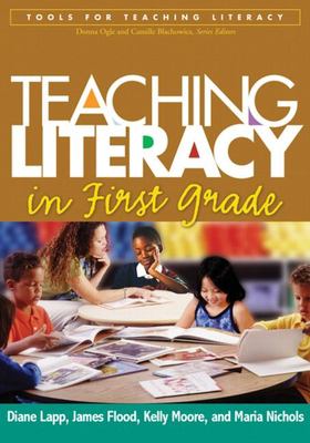 Teaching literacy in first grade cover image