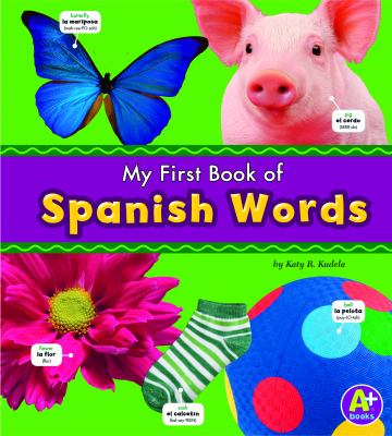 My first book of Spanish words cover image
