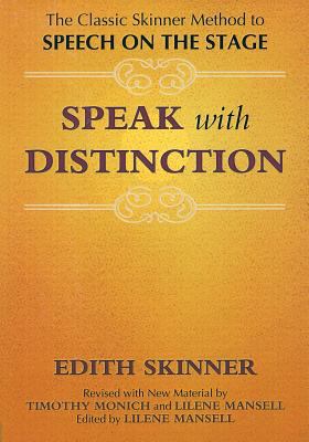 Speak with distinction cover image