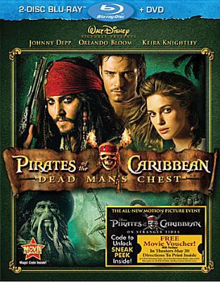 Pirates of the Caribbean, dead man's chest [Blu-ray + DVD combo] cover image