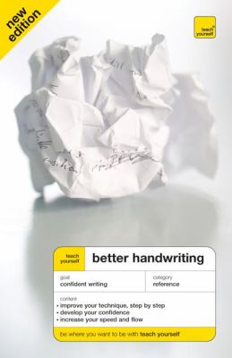 Teach yourself better handwriting cover image