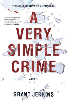A very simple crime cover image