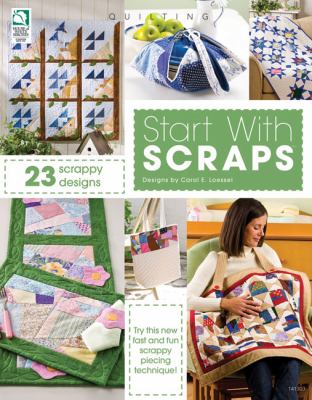 Start with scraps : designs cover image