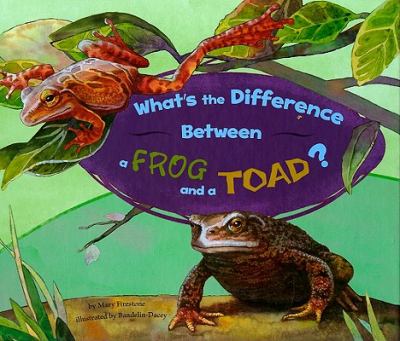 What's the difference between a frog and a toad? cover image