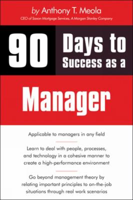 90 days to success as a manager cover image