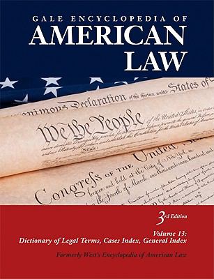 Gale encyclopedia of American law cover image