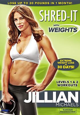 Jillian Michaels shred-it with weights cover image