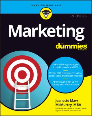 Marketing for dummies cover image