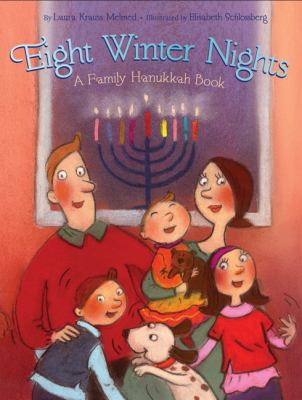 Eight winter nights : a family Hanukkah book cover image