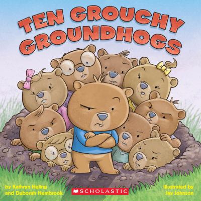 Ten grouchy groundhogs  cover image cdn