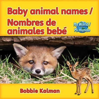 Baby animal names = Nombres de animales bebe cover image