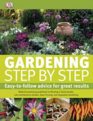 Gardening step by step cover image