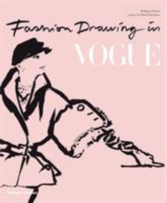 Fashion drawing in Vogue cover image