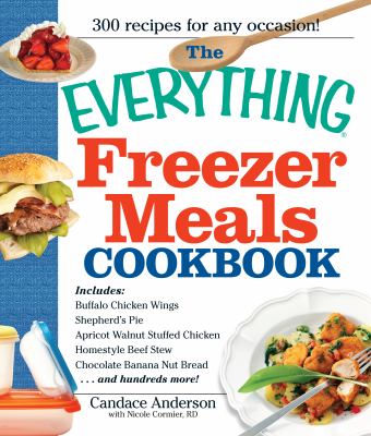 The everything freezer meals cookbook cover image