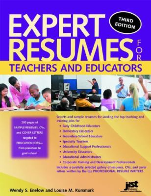 Expert resumes for teachers and educators cover image