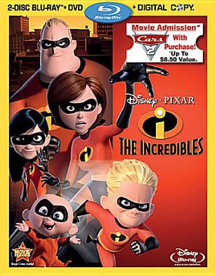 The Incredibles [Blu-ray + DVD combo] cover image