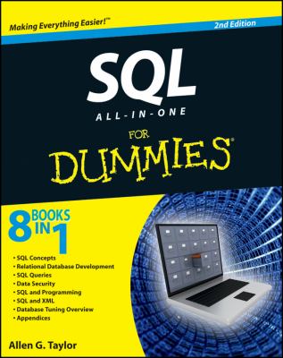 SQL all-in-one for dummies cover image