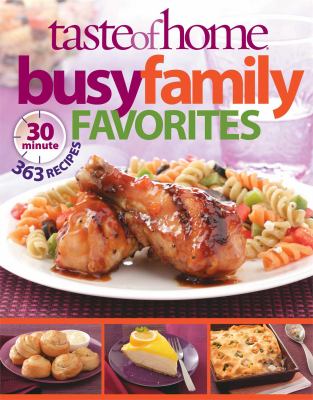 Taste of home busy family favorites  cover image cdn