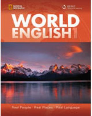 World English. 1 real people, real places, real language cover image