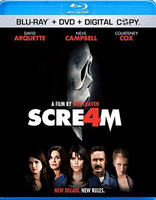 Scream 4 [Blu-ray + DVD combo] cover image cdn