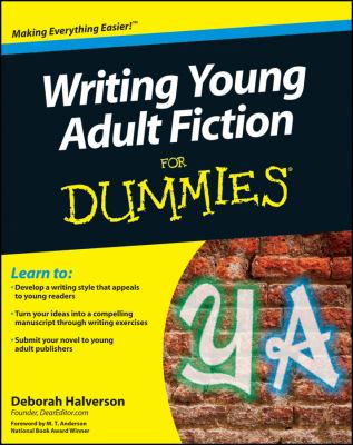 Writing young adult fiction for dummies cover image