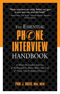 The essential phone interview handbook cover image